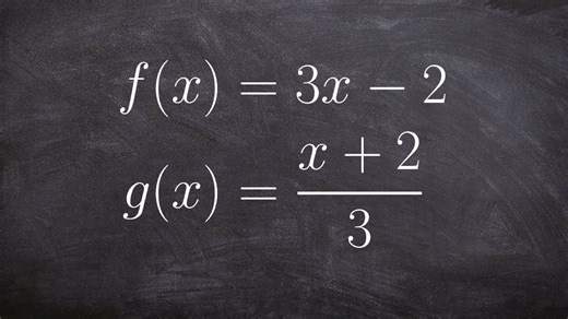 Verifying two linear equations are inverses of each other