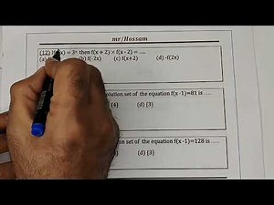 Exponential function algebra 2nd Secondary