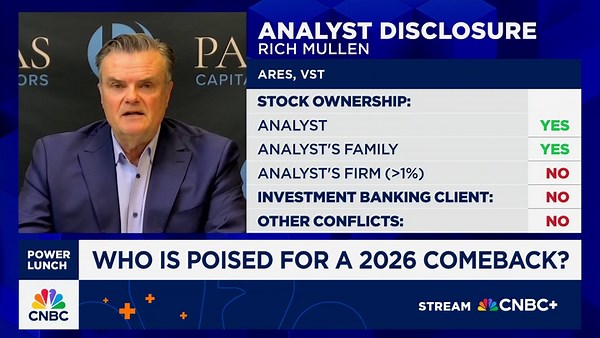 Vistra is the less volatile way to play AI trade, says Pallas Capital's Rich Mullen