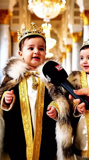 الملك عبودي 😱😱🌹😍 #veo3 #الذكاء_الاصطناعي #ترند #تيك_توك #ترفيهية #shorts #اطفال_veo3 #fyp #baby