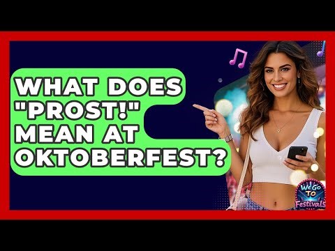 What Does "Prost!" Mean At Oktoberfest? - We Go To Festivals