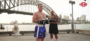 Feel the ferocity of the growing rivalry between Paul Gallen and Mark "Super Samoan" Hunt ahead of Wednesday night’s heavyweight showdown on Main Event, in FIGHTING WORDS - GALLEN v HUNT. Order now www.mainevent.com.au | MAIN EVENT