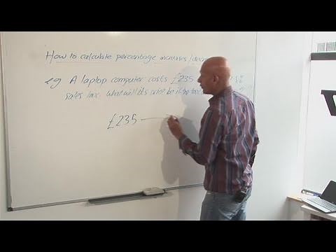 How To Solve For Percentage Increase And Decrease