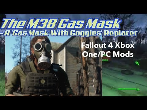 The M38 Gas Mask - A 'Gas Mask With Goggles' Replacer Fallout 4 Xbox One/PC Mods