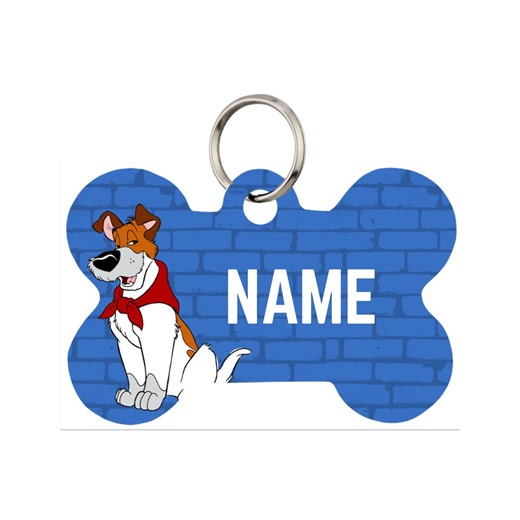 Dodger Pet Id Tag for Dogs and Cats or Keychain | Personalized - Etsy