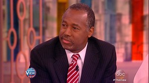 Dr. Ben Carson Talks Trump, Presidential Race on 'The View'