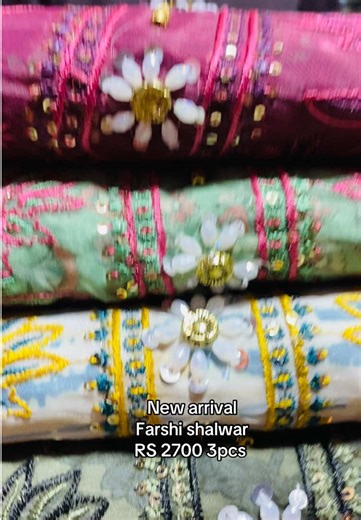 New Arrival: Farshi Shalwar 3pcs Dress