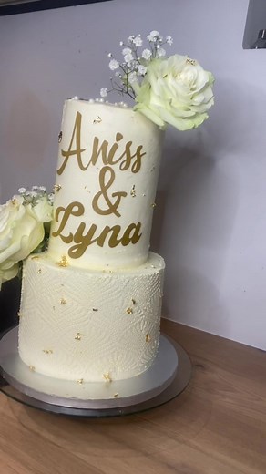 #weddingcake #layercake #pourtoi #recette #gateau #smbc