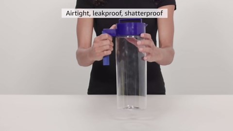 Amazon.com: Takeya Patented and Airtight Pitcher Made in the USA, 2 Quart, Blueberry, 10034 : Home & Kitchen