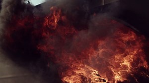 Close-up Of Armored Car Strong Fire Black Stock Footage SBV-331511852 - Storyblocks