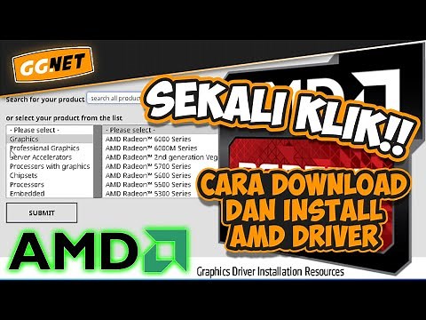 Cara Terbaru Install Semua Driver AMD