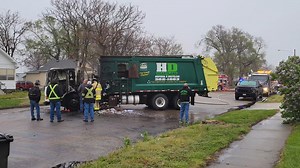 3.3K views · 29 reactions | Just in case you thought you were having a rough morning, someone's day in Grand Island started with a literal garbage fire. | News Channel Nebraska | Facebook