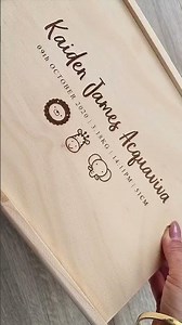 Personalised Baby Keepsake Box
