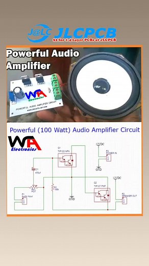 Powerful Audio Amplifier Circuit | Build Your Own High-Quality Amplifier!