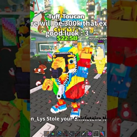 i got Tuff Toucan in Admin Abuse #roblox#brainrot #games #stealabrainrot#funny#robloxgames 71