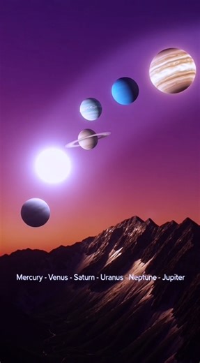 🌅🪐 Feb 28 | Twilight Parade, Planets Ignite the Dusk! ❄️✨ Dusk paints the parade in fiery hues tonight. 🌅 Six brilliant planets arc across purple-orange twilight on February 28, crowning snow-peaked mountains and rugged shores, Mercury to Jupiter's glory. Catch the 6-second spectacle post-sunset; nature's light show unfolds. Framed by mountains in your view? Tell us below! 👇 #TwilightParade #PlanetArc #SixPlanets #DuskSky #February2026 | The Celestial Forest