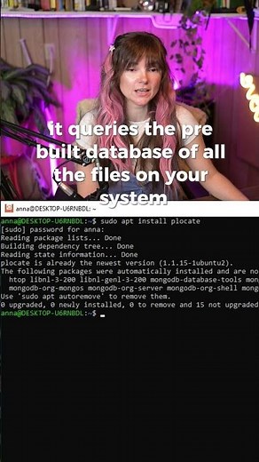 Linux command: locate to find old files