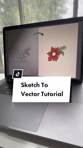 Convert Sketch to Vector in Adobe Illustrator: Design Tutorial