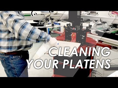 How to Clean and Protect Your Screen Printing Platens | Lawson Tips