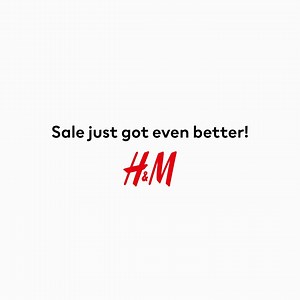 Our sale just got EVEN better- get up to 70% off selected styles! Get your favourites today! #HM | H&M