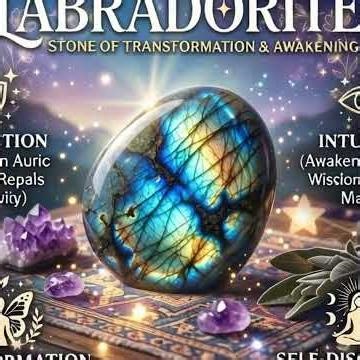 A Beginner's Guide to Spiritual Healing Potential with Labradorite Crystals