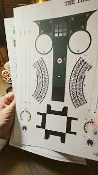 The Time Machine 1960 DIY PAPER MODEL KIT #film #movie #thetimemachine