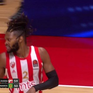 13K views · 208 reactions | 17 pts | 5 ast Corey Walden put it a BIG performance to lead KK Crvena zvezda to the win! | EuroLeague | Facebook