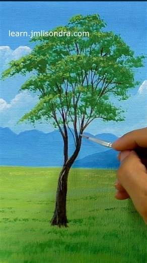 Acrylic Painting - Basic Landscape Course / JMLisondra