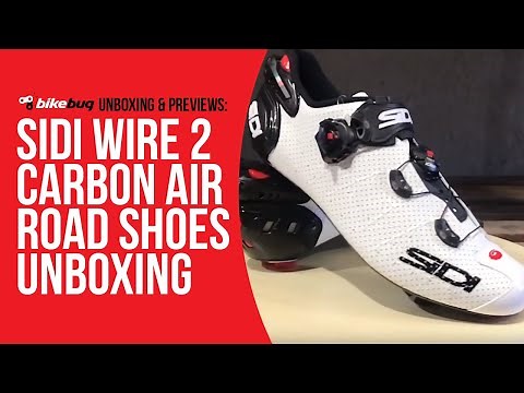 Sidi Wire 2 Carbon Air Road Shoes Unboxing | Bikebug