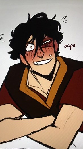 Rare Blue Eyes in the Fire Nation - Zukka Fanart