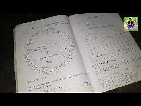 Motor Winding Basics | Electric Motor winding Connections | Motor Winding Principle