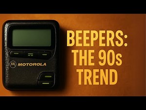Beepers: The 90s Trend