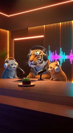 The Wildest Podcast Ever! 2 Cats vs 1 Tiger Reveal Jungle Secrets 😂🔥