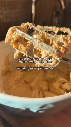 sourmilk on Instagram: "My daily @getsourmilk yogurt bowl disguised as banana bread. If you’ve never baked with yogurt, consider this your sign. Recipe below inspired by @sallysbakeblog — Ingredients • 2 cups flower • 1 tsp baking soda • ¼ tsp salt • ½ tsp cinnamon • ½ cup softened unsalted butter • ¾ cup brown sugar • 2 large eggs • ⅓ cup Sourmilk greek yogurt • 3-4 mashed ripe bananas • 1 tsp vanilla • Optional: ¾ cup nuts or 1 cup chocolate chips How to make it • Preheat to 350°F. • Whisk the