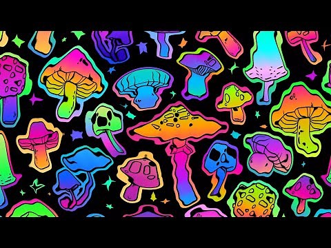 Mushroom Psilocybin Therapy Music | Psychill Psybient Safe Trip Instrumental Non Stop Playlist