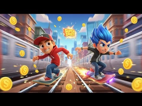 Fast & Fun Subway Surfers Multiplayer Gameplay 🔥 #subwaysurfers #gaming #gameplay