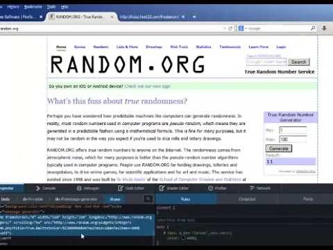 Cheating random.org