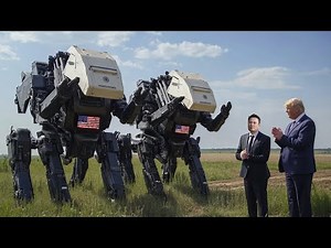 America launches most powerful robot army