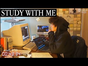 study with me live pomodoro | 12 hours