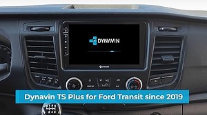 DYNAVIN Android Autoradio Navi für Ford Transit ab 2019: 9 Zoll OEM Radio mit Wireless Carplay und Android Auto | Head-up Display | Inkl. DAB+; D9-TS Plus Flex - C