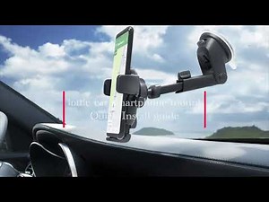 iOttie Smartphone Car Mount quick install video