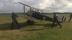 Baby steps. This video shows the very first taxi run of Sopwith Pup N6161. It's not far, but a vital part of the post restoration, pre-flight process. At the helm, Dodge Bailey. Sorry for the quality, my phone cover lens is faulty... | Historic Aircraft Collection