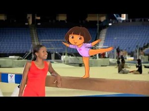 EMMY NOMINATED DORA THE EXPLORER WITH THE US OLYMPICS GYMNASTICS TEAM.MP4 🧭🇳🇦⛹🤸‍♀️🤸‍♂️🍵☕️🫖