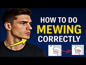 "How to Mew Properly (Jawline Transformation Step by Step)"