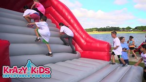 55K views · 1.9K reactions | Who's got some wild and krazy kids!? The Krazy Kids Inflatable Fun Run was designed just for them with 11 obstacles over a KRAZY and kid friendly 1.5 miles course. Here's a quick look... | Insane Inflatable 5K | Facebook