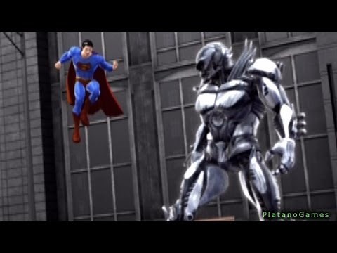 Superman Returns - The Man of Steel vs Metallo - Fight I - Walkthrough Part 4 - HD