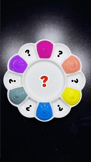 🎨 Making 13 color mixing formula only 6 primary colors #lunacolor #mixingcolors # shots