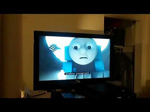 Thomas falls into a cavern