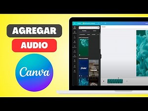 Cómo Agregar Audio o Música en Canva (Funciona!)