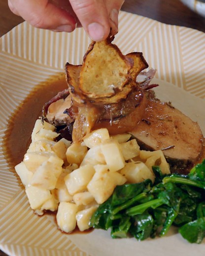 587K views · 10K reactions | Because you don't need to wait until the end of the weekend to cook up a delicious roast…HAPPY FRIDAY!  jamieol.com/PotRoastPork | Jamie Oliver | Facebook